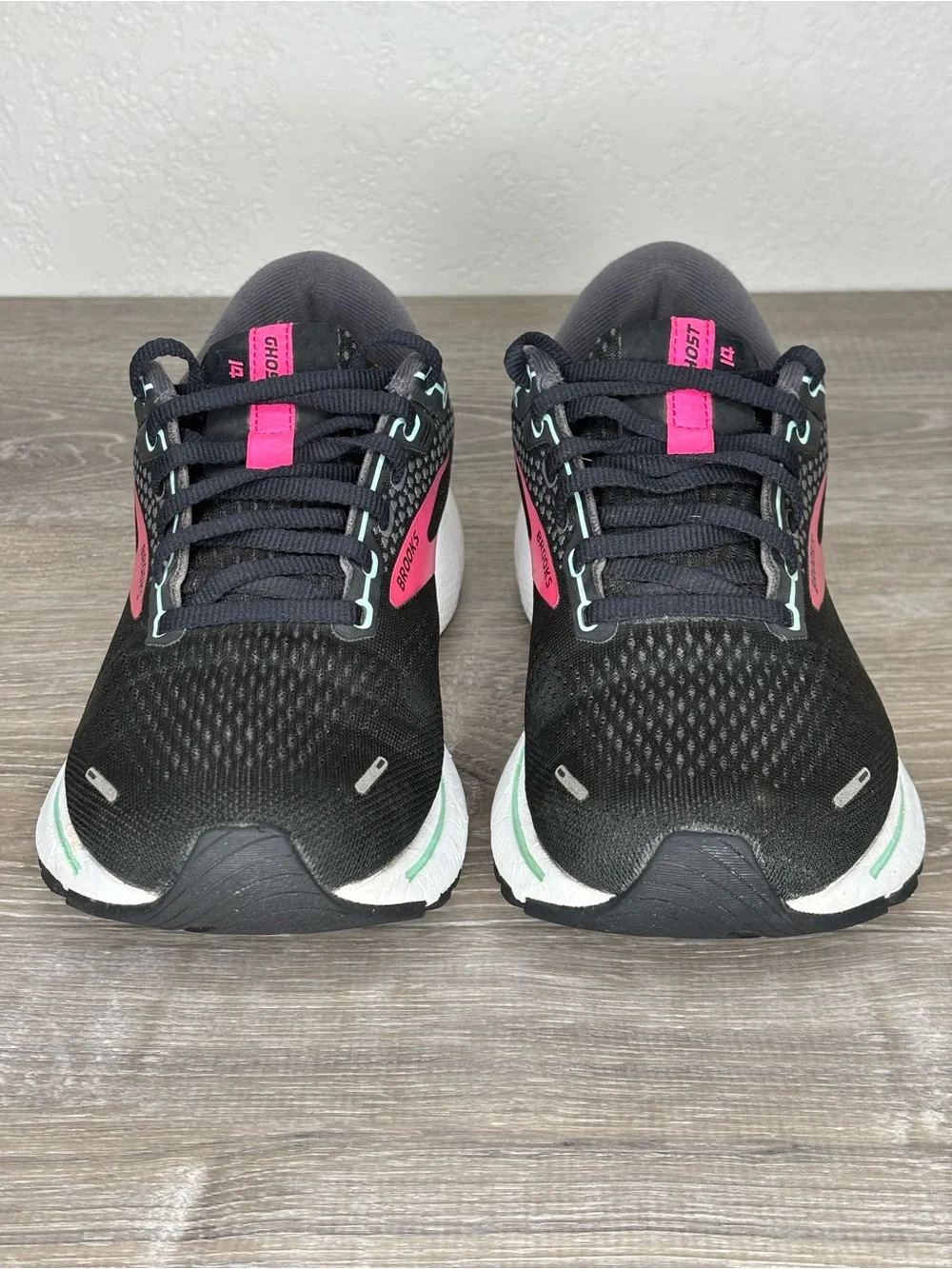 Brooks Ghost 14 Women's Size 8.5 B (Medium) Running Shoes Black Excellent